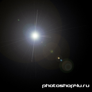 Фильтр Lens Flare (Блик)