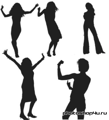Танцующие девушки