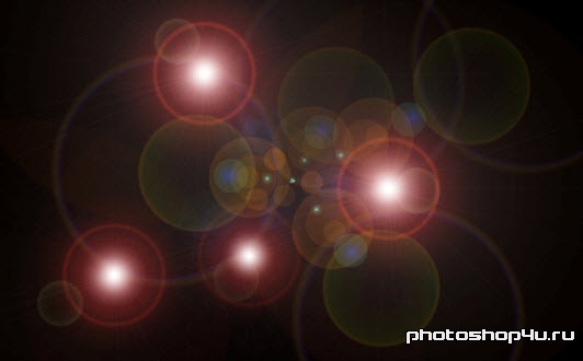 Фильтр Render⇒Lens Flare