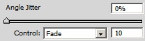Angle jitter (Колебание угла) кисти