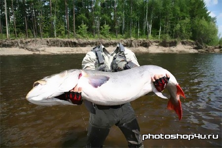Шаблон для мужчин - Благополучная рыбалка
