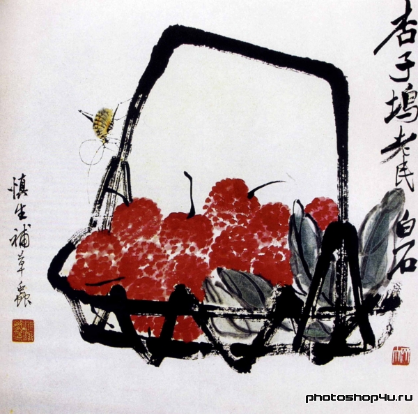 Картины китайского художника Ци Бай-ши