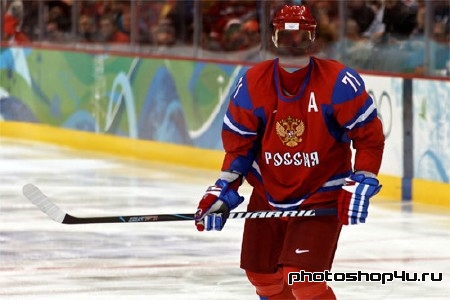 Шаблон psd - В сборной России по хоккею