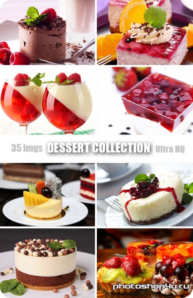 Dessert Collection | Кондитерские изделия - Высококачественный растровый клипарт с фотостока